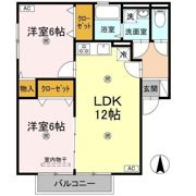 カンファタブル B棟の間取り画像