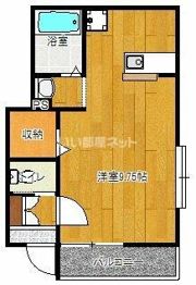 アミューズ渡田の間取り画像
