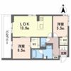 Crestieq大岩本町の間取り画像