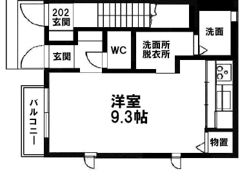 ディアス小栗の間取り画像