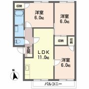 フレグランス小坂 B棟の間取り画像