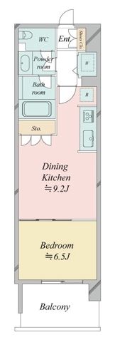 レジディア南千住の間取り画像