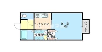 ディアス亀川の間取り画像