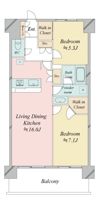 レジディア南千住の間取り画像