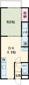北浜コスモビルの間取り画像