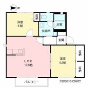 ディアスゆうき C棟の間取り画像