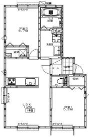アゼリア富岡の間取り画像