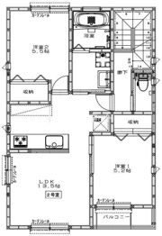 アゼリア富岡の間取り画像
