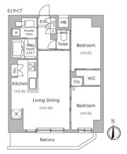 ドゥーエ南千住の間取り画像