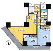 パークタワー台原の間取り画像