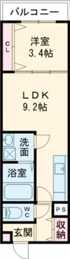 LE COCON 一宮Ⅸの間取り画像