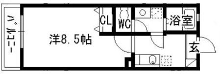 リブレア香椎駅前D棟の間取り画像