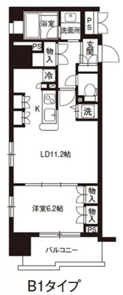 レジディア御茶ノ水の間取り画像