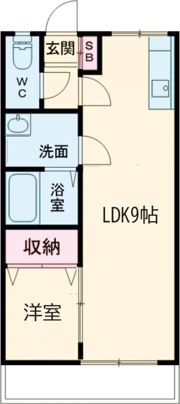 花園ハイツの間取り画像