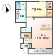 メゾン・アンソレイユの間取り画像