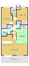グランドール西条の間取り画像