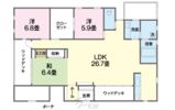 豊見城市戸建ての間取り画像