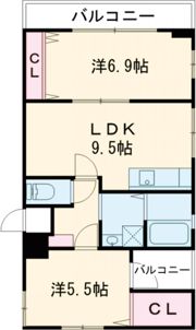 レレーヴ・ヴィオレの間取り画像