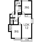 グリーンハイツAの間取り画像
