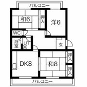 サンシャイン袖師の間取り画像