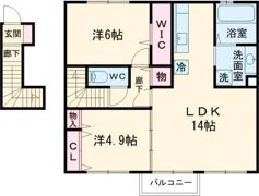 アイリープラザ潤和の間取り画像