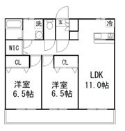 リュミエール咲が丘の間取り画像