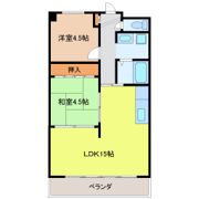高針中央マンションの間取り画像