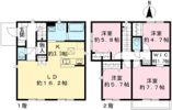 緑区道祖土4丁目戸建の間取り画像