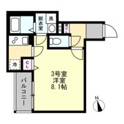 アサナミ相模原中央の間取り画像