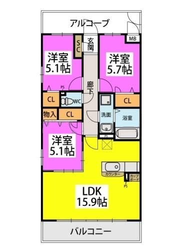 間取図