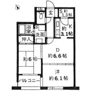 ル・ヴェルト調布の間取り画像