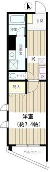 フレール南長崎の間取り画像