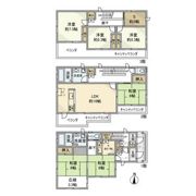 稲荷戸建の間取り画像