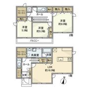 中和倉戸建の間取り画像