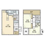 石川町戸建の間取り画像