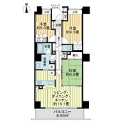 横浜ヘリオスタワーの間取り画像
