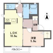 シルキーハウス Aの間取り画像