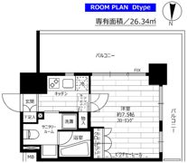 ステージファースト菊川アジールコートの間取り画像
