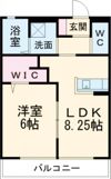 ハピネスの間取り画像
