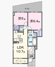 下瓦屋1丁目アパート（027796401）の間取り画像
