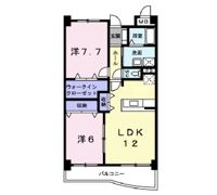 エテルノ・アヴェニール 1の間取り画像