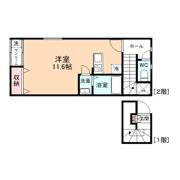 FIRST SQUARE C棟の間取り画像