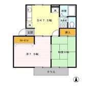 ジュネスなかじま A/Bの間取り画像