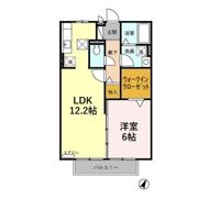 エアルアクティース Ⅱの間取り画像