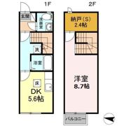 ボナールハウス新川の間取り画像