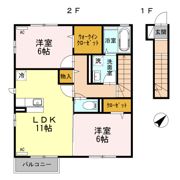 アヴニールの間取り画像