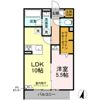 Clair島田の間取り画像