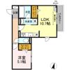 Clair島田の間取り画像