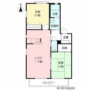 ルミエール周船寺 B棟の間取り画像