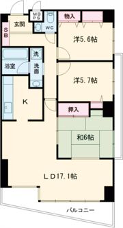 Gleason Gardenの間取り画像
